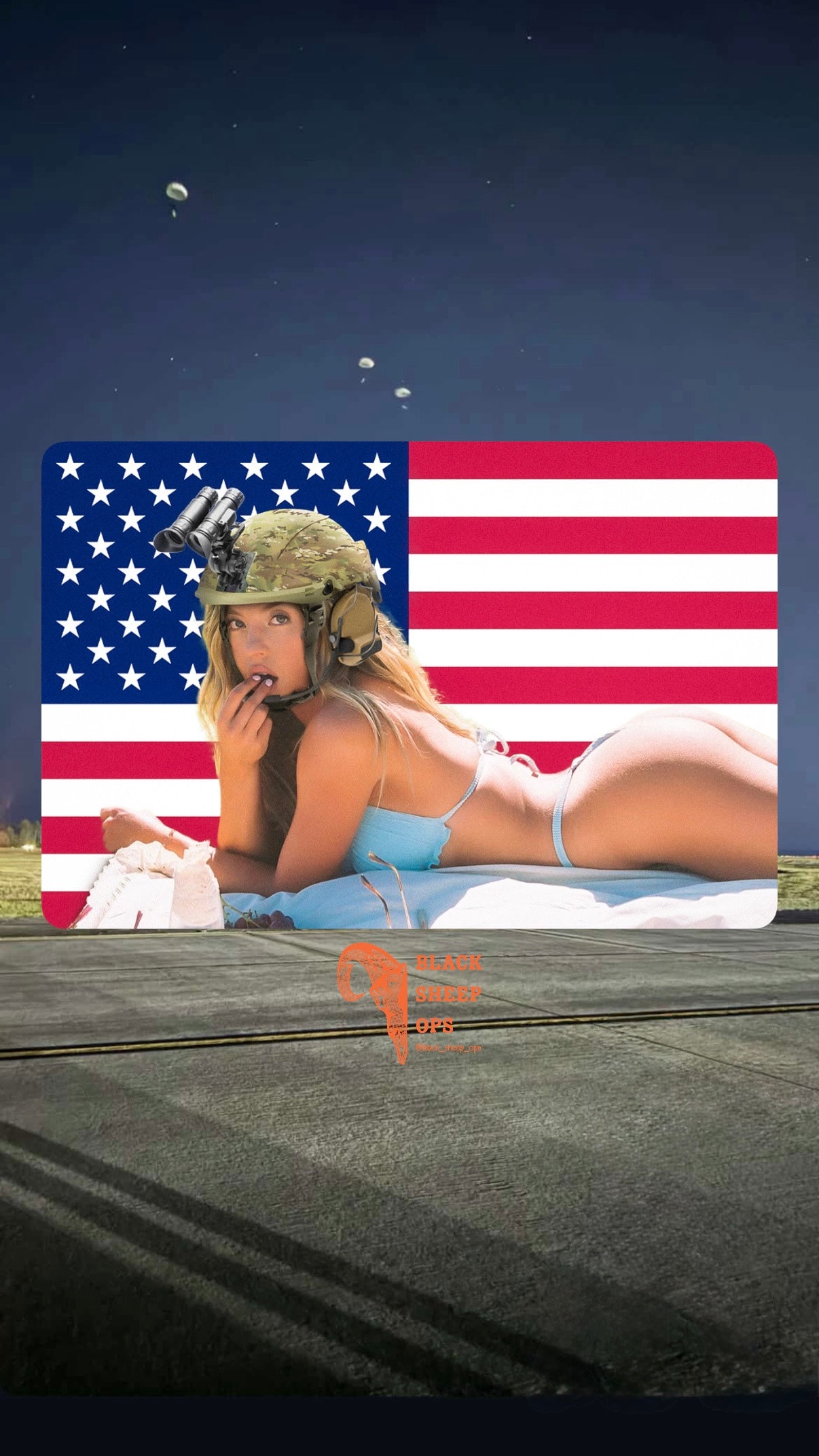 IN SYD WE TRUST Flag